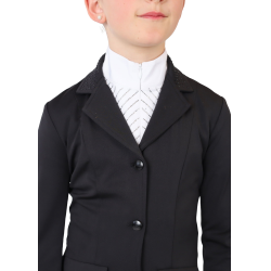 Wedstrijdjasje Montar Junior ton sur ton kristal Zwart