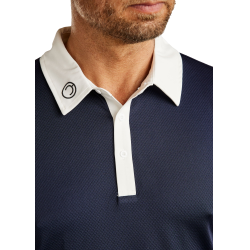 Wedstrijdpolo Montar MoWill gestructureerd dames Marine Marineblauw Wedstrijdpolo Montar MoWill gestructureerd dames Marine Marineblauw