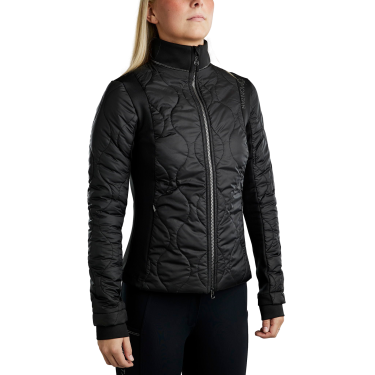 Hybride jas Montar MoMary kristallen gun metal dames Hybride jas Montar MoMary kristallen gun metal dames