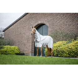 Horseware Amigo Ripstop Eczeemdeken Zilver / titaniumgrijs / zilver