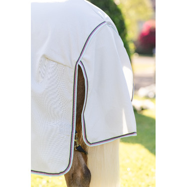 Horseware Amigo Ripstop Pony eczeemdeken Zilver / citroen / marine / roze / blauw