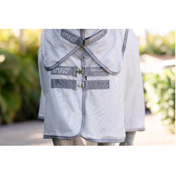 Horseware Amigo Geïntegreerde Vliegendeken Zilver / titaniumgrijs / zilver Horseware Amigo Geïntegreerde Vliegendeken Zilver / titaniumgrijs / zilver