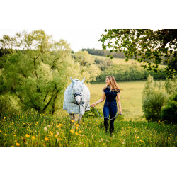 Vliegendeken Horseware Newmarket Plus Marine witney Marineblauw