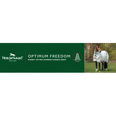 Vliegendeken Horseware Rambo Optimo Supreme Summer Sheet Plus Vliegendeken Horseware Rambo Optimo Supreme Summer Sheet Plus