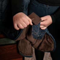 Borstel om klittenbandsluitingen schoon te maken Grooming Deluxe Beige Borstel om klittenbandsluitingen schoon te maken Grooming Deluxe Beige