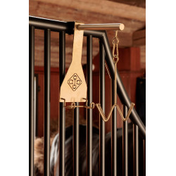 Haak voor hoofdstel Grooming Deluxe met 4 haken Goud