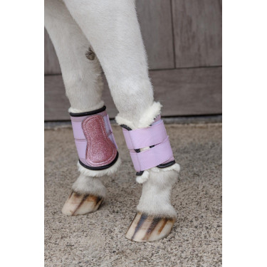 Turnout beenbeschermers Kentucky schapenvacht Vegan eenhoorn-glitters Turnout beenbeschermers Kentucky schapenvacht Vegan eenhoorn-glitters