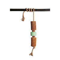 Rustgevend houten speeltje Grooming Deluxe met zoutsteen Luchtweg