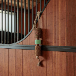 Rustgevend houten speeltje Grooming Deluxe met zoutsteen Luchtweg Rustgevend houten speeltje Grooming Deluxe met zoutsteen Luchtweg