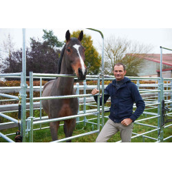 VERZINKTE PANELEN - L 2,40 m - H 1,60 m