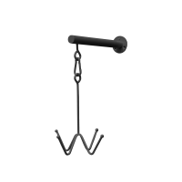 Hoofdstelhouder Grooming Deluxe 4 armen wandmontage Zwart Hoofdstelhouder Grooming Deluxe 4 armen wandmontage Zwart