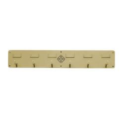 Halsterhouder Grooming Deluxe met 6 haken en naambordje
