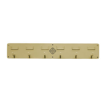 Halsterhouder Grooming Deluxe met 6 haken en naambordje Halsterhouder Grooming Deluxe met 6 haken en naambordje