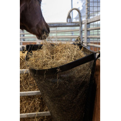 Kentucky hooinet voor in de hoek Zwart