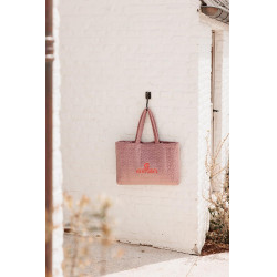 Fluwelen Zadeltas Kentucky Oudroze