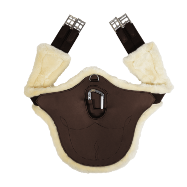Anatomisch Kentucky singel met schapenvacht Anatomisch Kentucky singel met schapenvacht