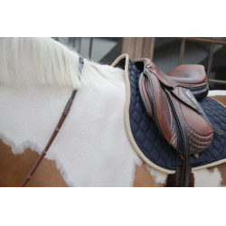 Kentucky Softshell Onion Quilt Springzadeldek Marine Marineblauw