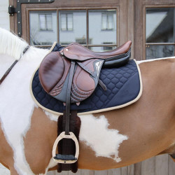 Kentucky Softshell Onion Quilt Springzadeldek Marine Marineblauw