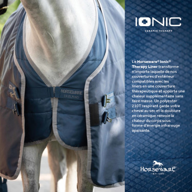 Horseware Ionic Therapy 50g staldeken Horseware Ionic Therapy 50g staldeken