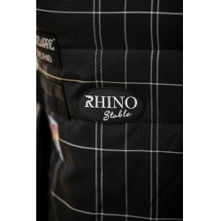 Horseware Rhino 350g VL staldeken Zwart / wit-grijze ruiten