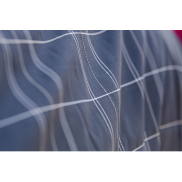 Horseware Rhino Pony Staldeken 250g VL Zwart / wit-grijze ruiten