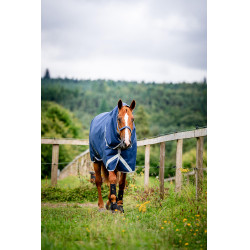 Amigo® Bravo 12 Plus Buitendeken (Licht 100g) Marine / titaangrijs / zilver Marineblauw