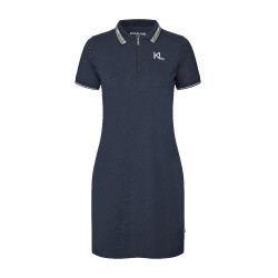 Kingsland KLNaira polojurk voor dames in piqué breisel Marine Marineblauw Kingsland KLNaira polojurk voor dames in piqué breisel Marine Marineblauw