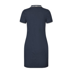 Kingsland KLNaira polojurk voor dames in piqué breisel Marine Marineblauw Kingsland KLNaira polojurk voor dames in piqué breisel Marine Marineblauw