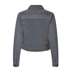 Denimjas Kingsland KLKayce dames Grijs jeans