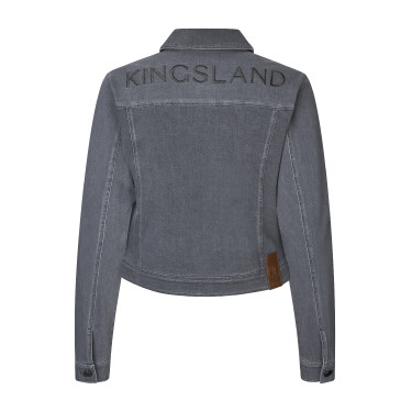 Denimjas Kingsland KLKayce dames Grijs jeans