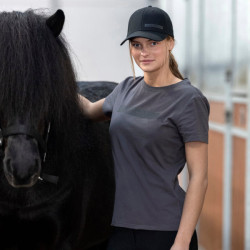 T-shirt Kingsland EQ KL Frida dames per 2 Magneet Grijs