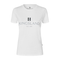 T-shirt Logo Kingsland Classic dames Wit