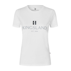 T-shirt Logo Kingsland Classic dames Wit T-shirt Logo Kingsland Classic dames Wit