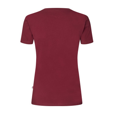 T-shirt Logo Kingsland Classic dames Nieuw bordeaux Rood