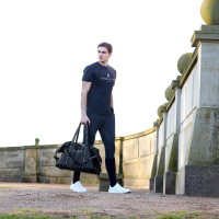 T-shirt Logo Kingsland Classic heren Marine Marineblauw