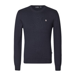Kingsland Classic ronde hals trui heren Marine Marineblauw Kingsland Classic ronde hals trui heren Marine Marineblauw