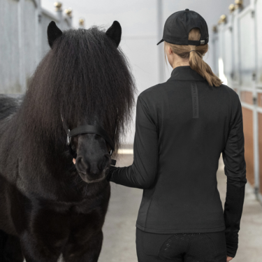 Kingsland EQ KL Vigdis dames trainingsshirt Zwart