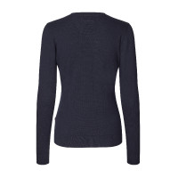 Dames trui Kingsland ronde hals Classic Marine Marineblauw