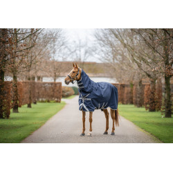 Horseware Amigo 1200D Geïntegreerde Turnout 50g Deken Marine / titaangrijs / zilver Marineblauw Horseware Amigo 1200D Geïntegreerde Turnout 50g Deken Marine / titaangrijs / zilver Marineblauw