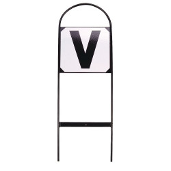 12 dressuurletters Hippotonic op metalen frame 12 dressuurletters Hippotonic op metalen frame