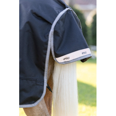Horseware Amigo 1200D Plus Poney Turnout 0g Deken Zwart / titaniumgrijs / zilver Horseware Amigo 1200D Plus Poney Turnout 0g Deken Zwart / titaniumgrijs / zilver