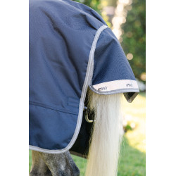 Horseware Amigo 1200D Poney Turnout 0g Deken Marine / titaangrijs / zilver Marineblauw