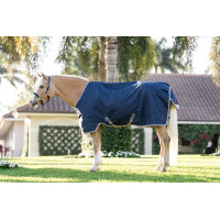 Horseware Amigo 1200D Pony Turnoutdeken 250g Marine / titaangrijs / zilver