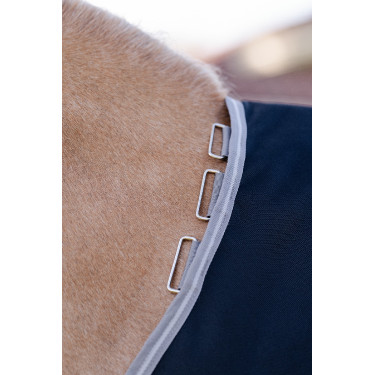 Horseware Amigo 1200D Poney Turnout 50g deken Zwart / titaniumgrijs / zilver Horseware Amigo 1200D Poney Turnout 50g deken Zwart / titaniumgrijs / zilver