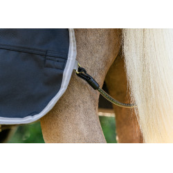 Horseware Amigo 1200D Poney Turnout 50g deken Zwart / titaniumgrijs / zilver Horseware Amigo 1200D Poney Turnout 50g deken Zwart / titaniumgrijs / zilver