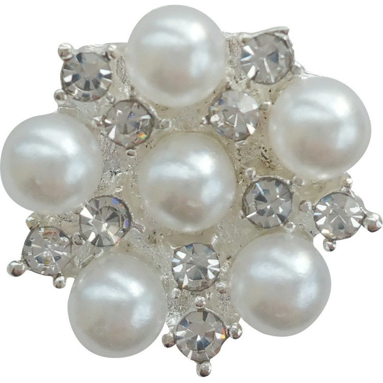 Haarspeld Strass/parel