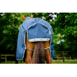 Horseware Amigo 1200D Turnout Plus 50g deken Marine / titaangrijs / zilver Marineblauw