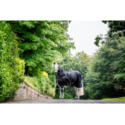 Horseware Amigo 1200D Turnout Plus 50g deken Zwart / titaniumgrijs / zilver Horseware Amigo 1200D Turnout Plus 50g deken Zwart / titaniumgrijs / zilver