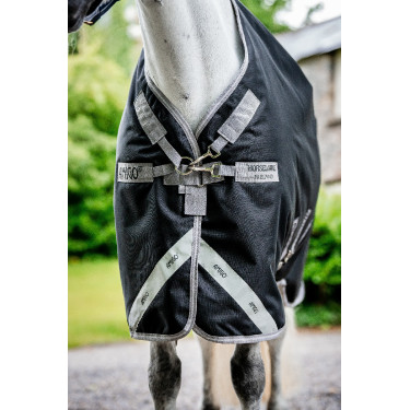Horseware Amigo 1200D Turnout Plus 50g deken Zwart / titaniumgrijs / zilver Horseware Amigo 1200D Turnout Plus 50g deken Zwart / titaniumgrijs / zilver