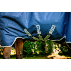 Horseware Amigo 1200D Wug Turnout 150g deken Marine / titaangrijs / zilver Marineblauw